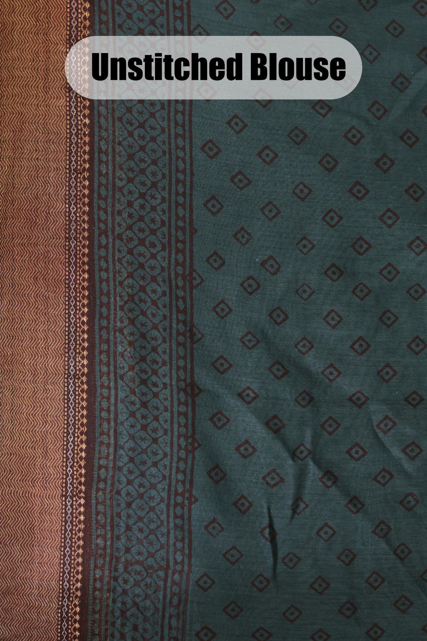 Bagh Print Maheshwari Silk Saree