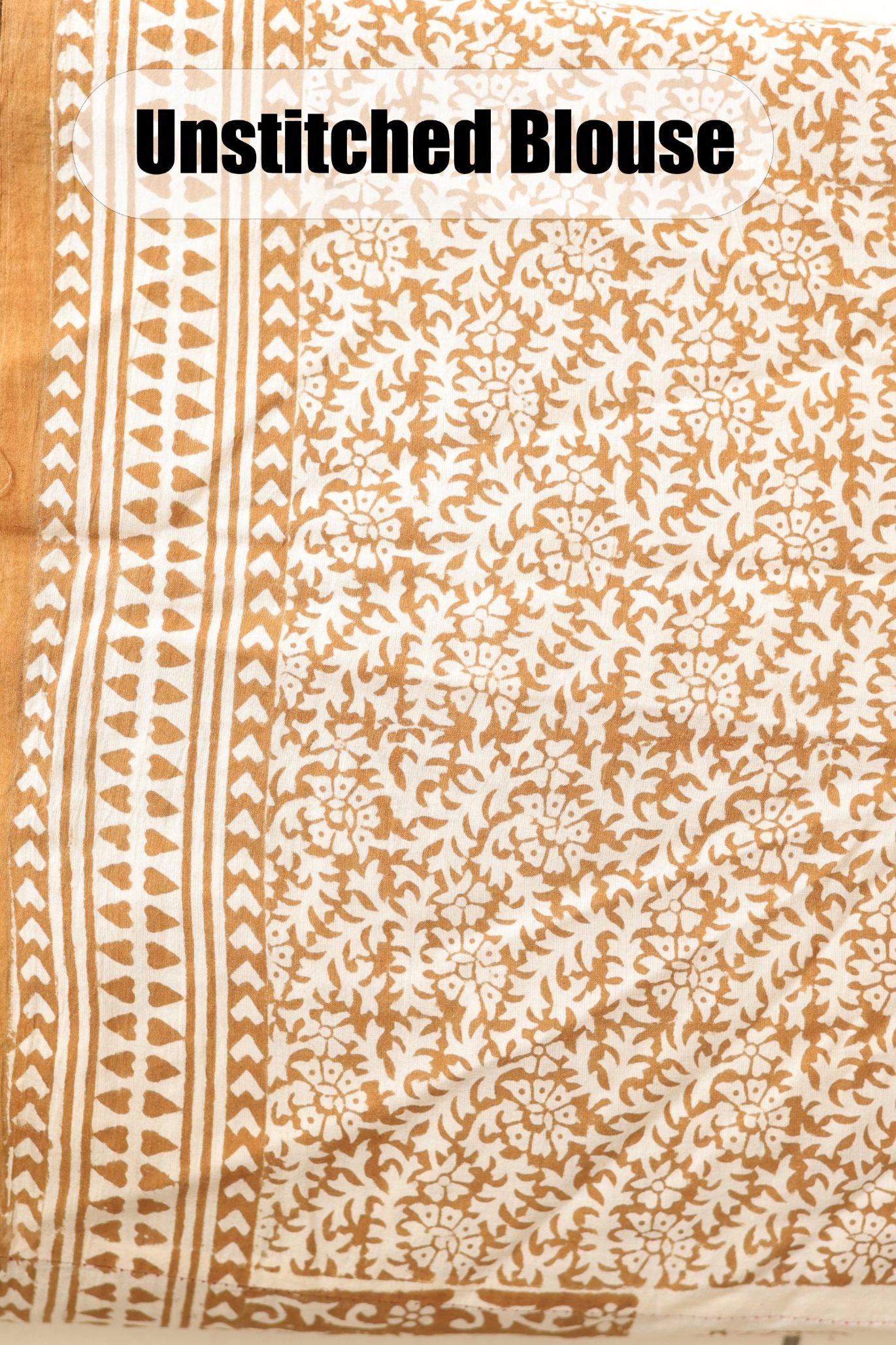 Bagh Print Pure Cotton Saree