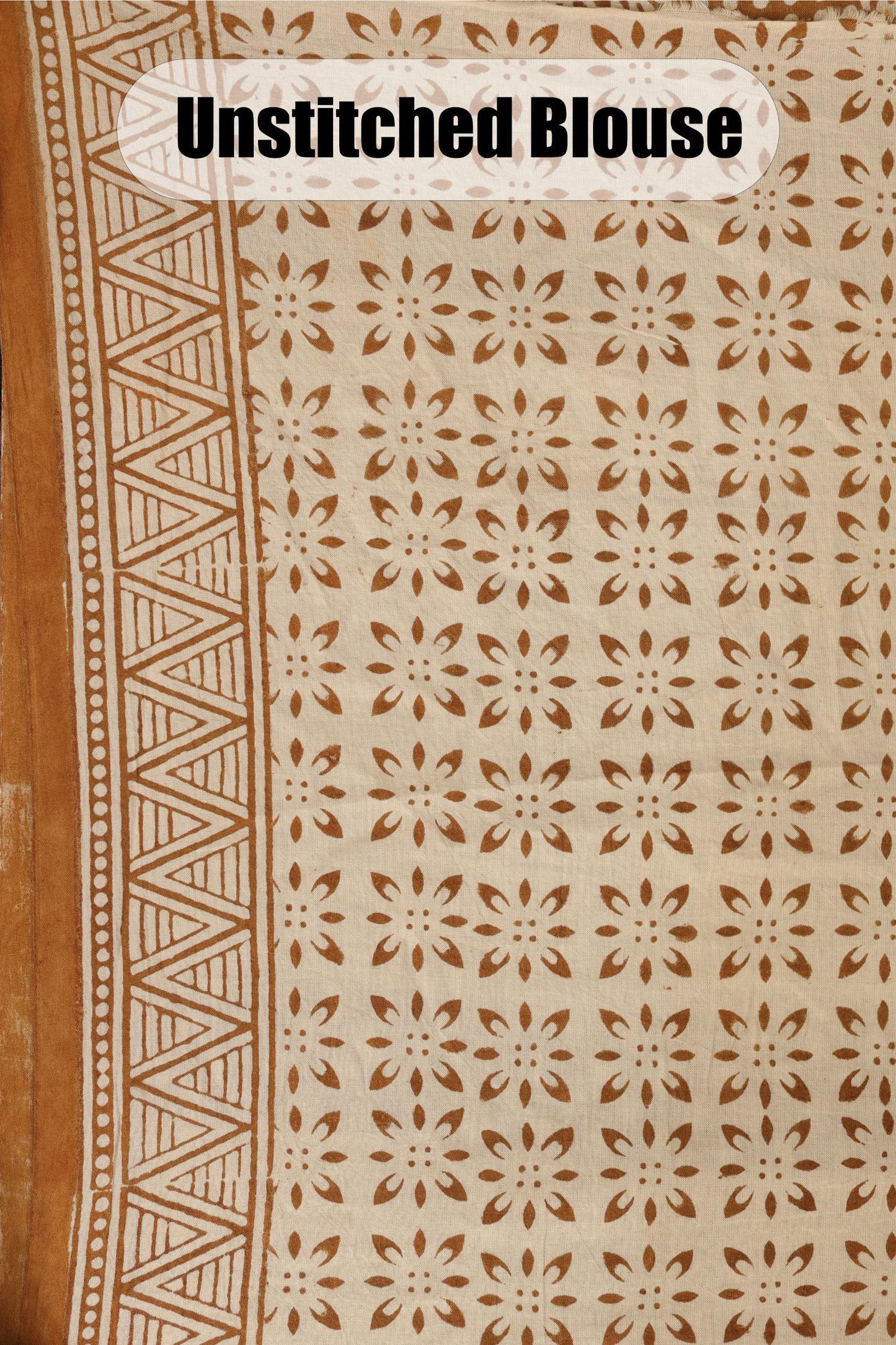 Bagh Print Pure Cotton Saree