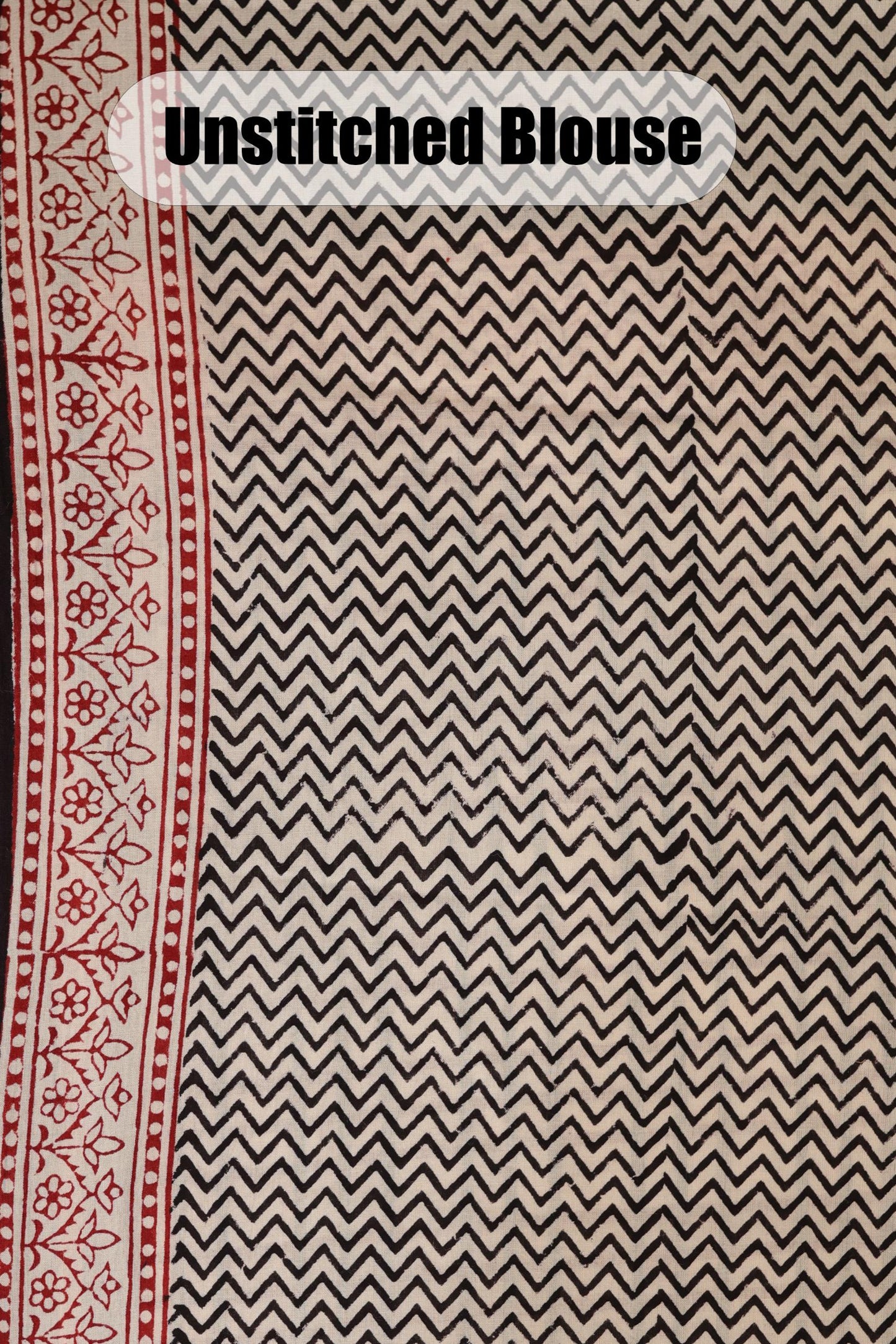 Bagh Print Pure Cotton Saree