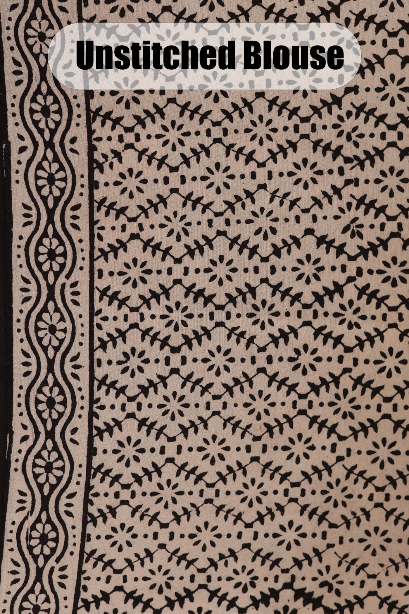 Bagh Print Pure Cotton Saree