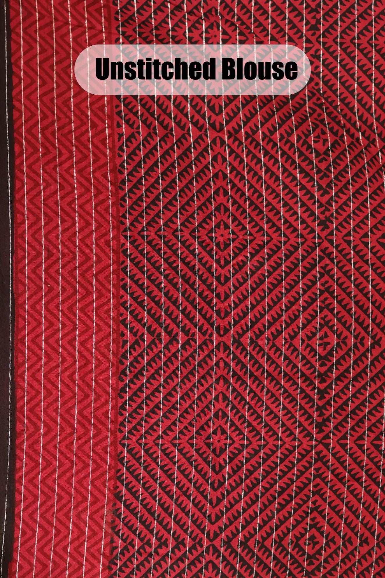 Bagh Print Pure Cotton Saree